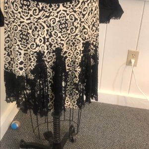 Diane von furstenburg  lace skirt